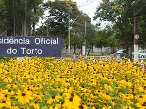 Granja do Torto, uma das residências oficiais da  Presidência da República  (Foto: Glauco Araújo/G1)