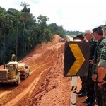 Exército obras BR-163 Pará setembro 2014 (ass) /