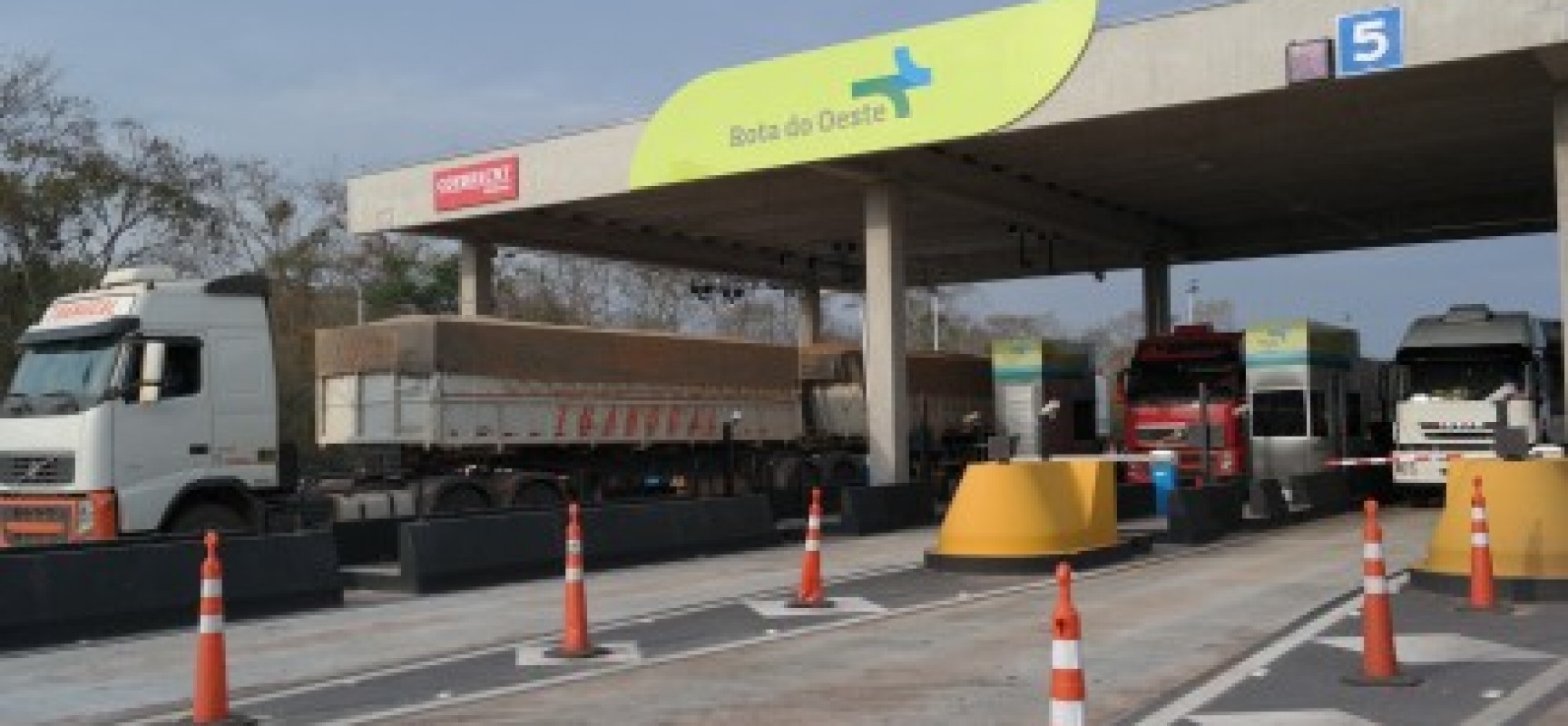 BR-163- Ladrões assaltam praça de pedágio em Lucas do Rio Verde