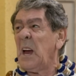 O humorista Tutuca no "Zorra Total" (Globo), em 2003 (Reprodução)