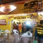 Lanchonete onde aconteceu crime