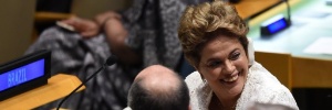 (Foto- Timothy A. Clary/AFP Discurso Na ONU, Dilma cita "grave momento" no Brasil )