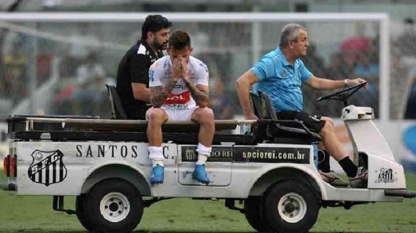 Foto© Gazeta Press Lucas Lima deixou o campo chorando 