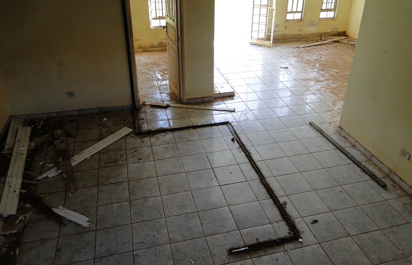 Dentro da residência ( Chalé) 