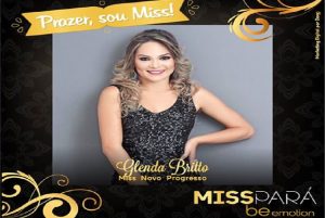 Miss progresso Glenda Brito Ficou em 14º lugar na disputa.