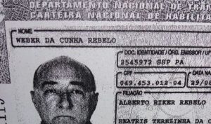 Piloto da aeronave -Weber da Cunha Rebelo (Piloto Tatu) 