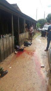 vitima assassinada na comunidade três Bueiras