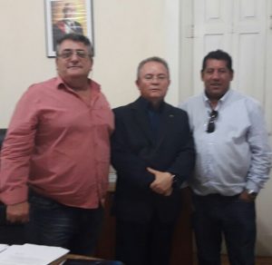 Vereadores Juarez ,Chico Souza com vice- governador Zequinha Marinho (PSC)