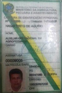 Um dos presos foi identificado como Nagib Brito de Aquino, 53 anos.