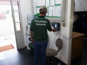 Servidor Publico usando biometria na SEMA-NP