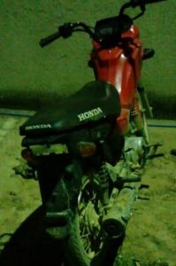Motocicleta recuperada foi devolvido ao proprietário (Foto:Divulgação Policia)
