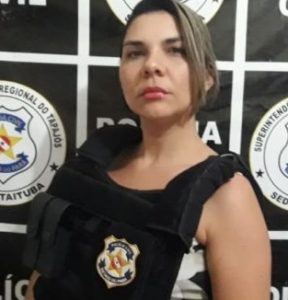 Delegada da mulher, Fabíola Rabelo.