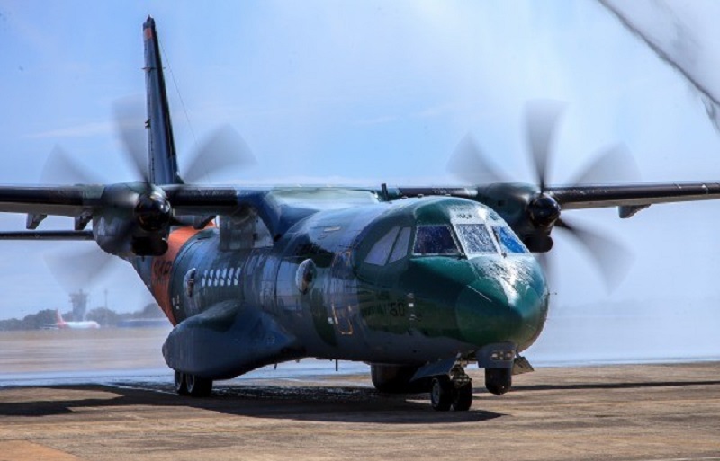 Aeronave SC-105 Amazonas tem tecnologia avançada para fazer operações de buscas e salvamentos — Foto: Força Aérea Brasileira/Divulgação