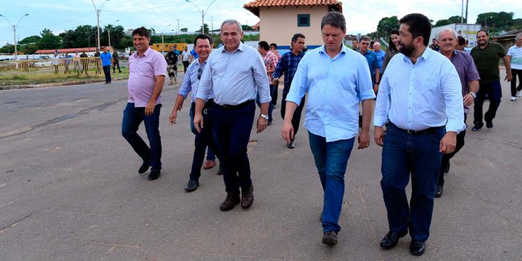  Ministro Tarcísio Gomes em visita a Santarém em fevereiro deste ano (Agência Pará)