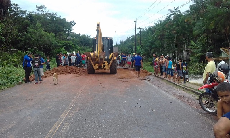 Reparos definitivos devem ser feitos ainda neste domingo (14) na PA-151 — Foto: Divulgação/ Setran 