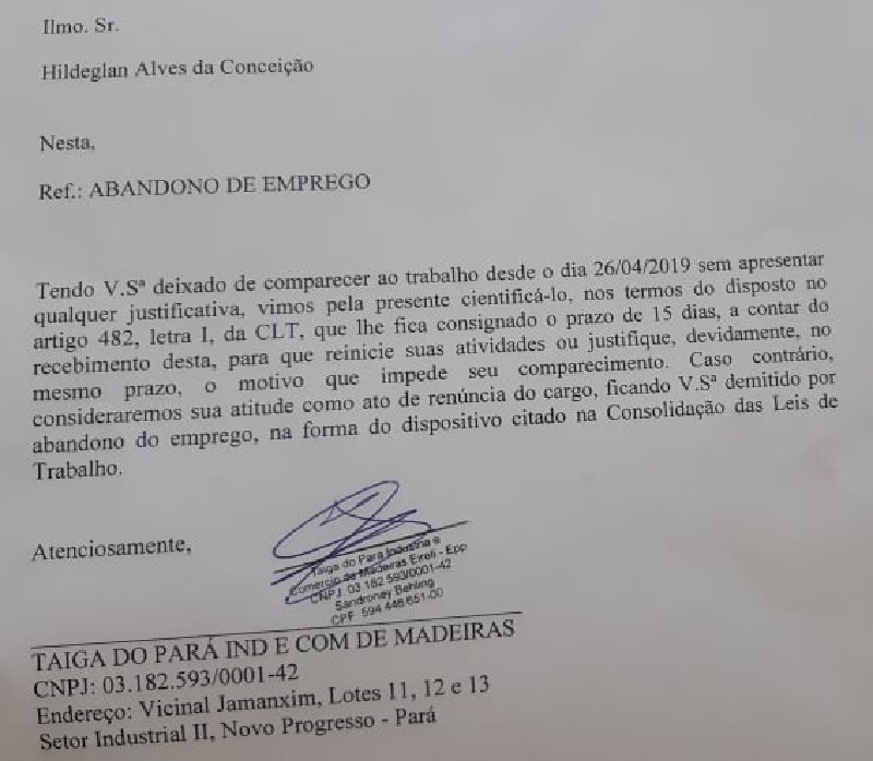 ABANDONO