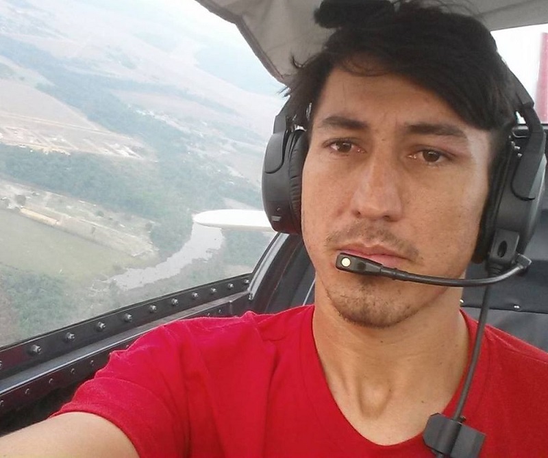 Cleiton Figueiró Rodrigues é piloto e sumiu depois de sair de Mato Grosso para ir ao Pará — Foto: Facebook/Reprodução
