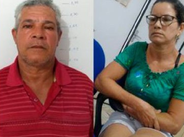 Vanilda e Gelson Aguiar são os filhos acusados de mandar sequestrar a mãe Judith -(Foto:Reprodução)- 