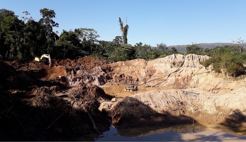  Operação Lavra Ilegal, realizada nas Terras Indígenas Sararé e Paukalirajausu — Foto: Funai/Assessoria