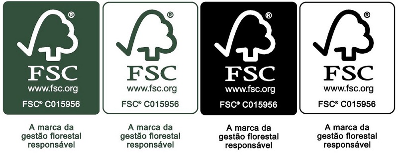  Selos do FSC para produtos de madeira certificada — Foto: Divulgação