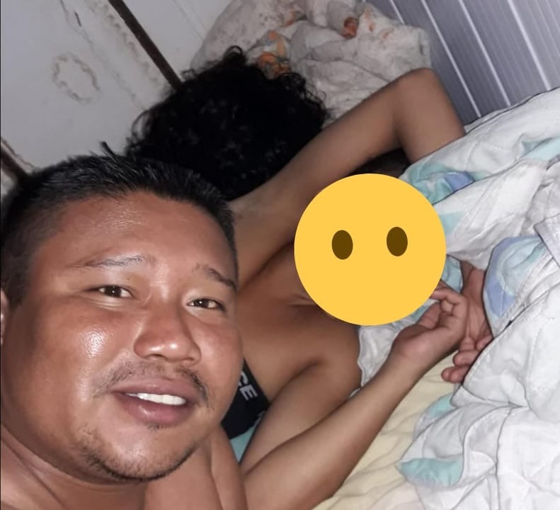 Fotos postadas nas redes sociais com supostas menores (Foto:Reprodução rede sociais)