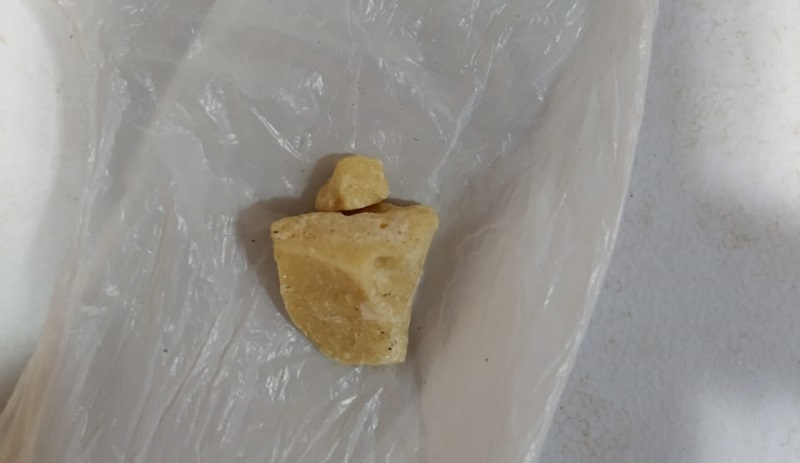 Droga apreendida (Foto:Divulgação Policiai)
