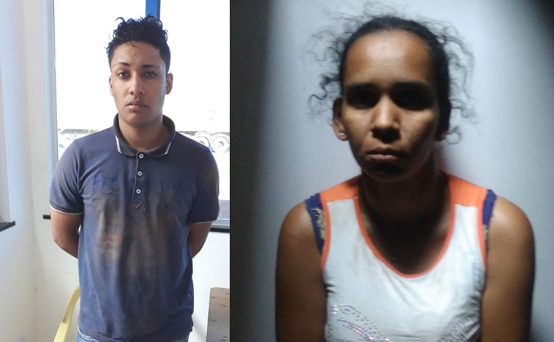 Matheus Campos de Oliveira e Jessyka Ramos de Arruda (Foto:Divulgação Policia) 