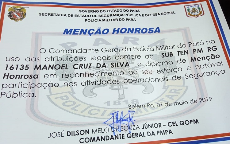 Menção Honrosa (Foto:Divulgação)