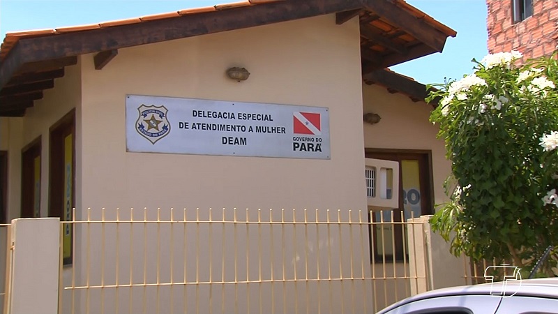  Delegacia Especial de Atedimento a Mulher, em Santarém — Foto: Reprodução/TV Tapajós