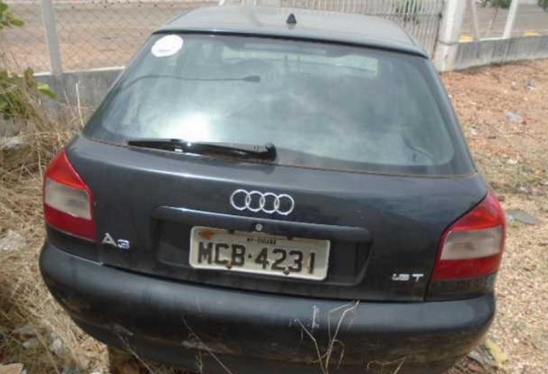 Audi é um dos veículos leiloados — Foto: Detran-MT/ Divulgação