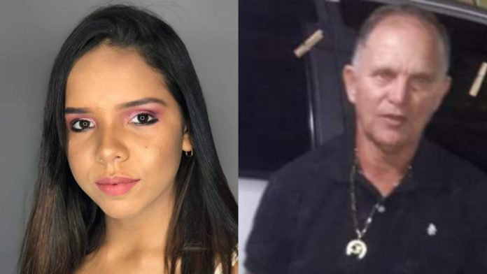  Jurlei Gonçalves da Silva, de 62 anos eThaís Vaz, de 15 anos (Foto:Reprodução Internet)