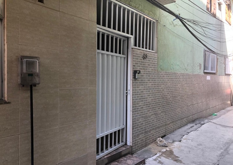  Casa na Taquara, em Jacarepaguá, onde mora José Cândido Procópio da Silva, pai da Ana Cristina Siqueira Valle, ex de Jair Bolsonaro — Foto: Carlos Brito/G1
