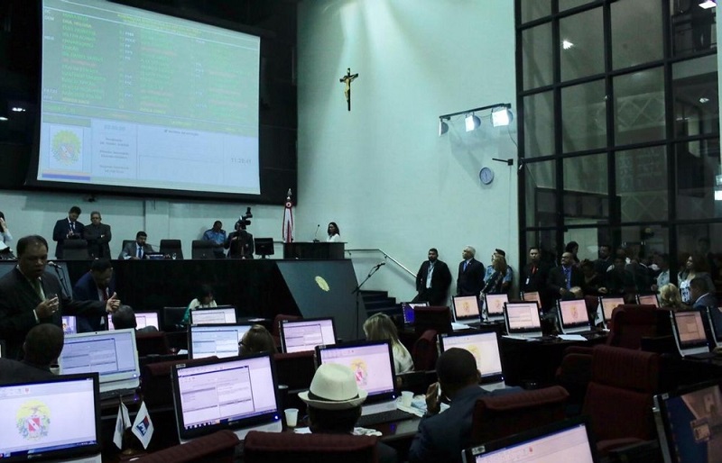  Deputados do Pará discutem votação da reforma da previdência — Foto: Ascom/ Alepa 