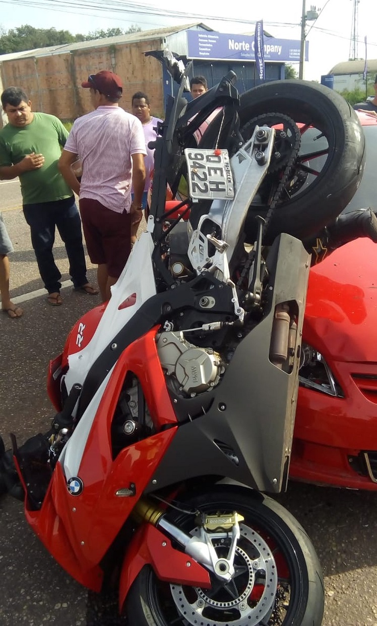  Acidente deixa motociclista morto em Castanhal — Foto: Ascom/ PRF