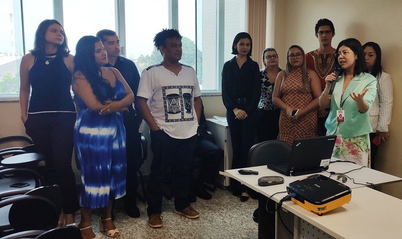  Equipe que irá atuar na Câmara em Santarém — Foto: Ascom MPPA/Divulgação