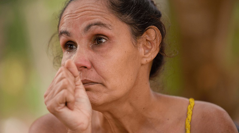 “Eu sei que vou morrer. Só não quero que matem meu filho”, diz liderança do Terra Nossa Maria Márcia Elpídia de Melo (Foto:José Cícero da Silva/Agência Pública)