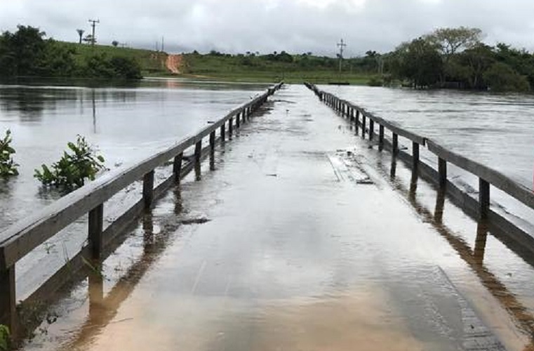 Ponte Sobre Rio Jamanxim Alvorada da Amazônia (Foto:Facebook)