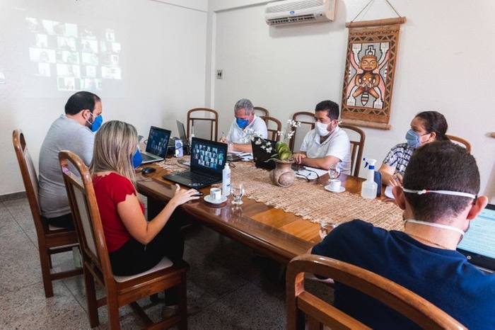 Comitê gestor de crise municipal reuniu sábado Comitê gestor de crise municipal reuniu sábado (Prefeitura de Santarém)