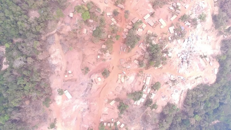 Operação da Polícia Federal mira em garimpo ilegal em Aripuanã — Foto: Polícia Federal de Mato Grosso/Assessoria 