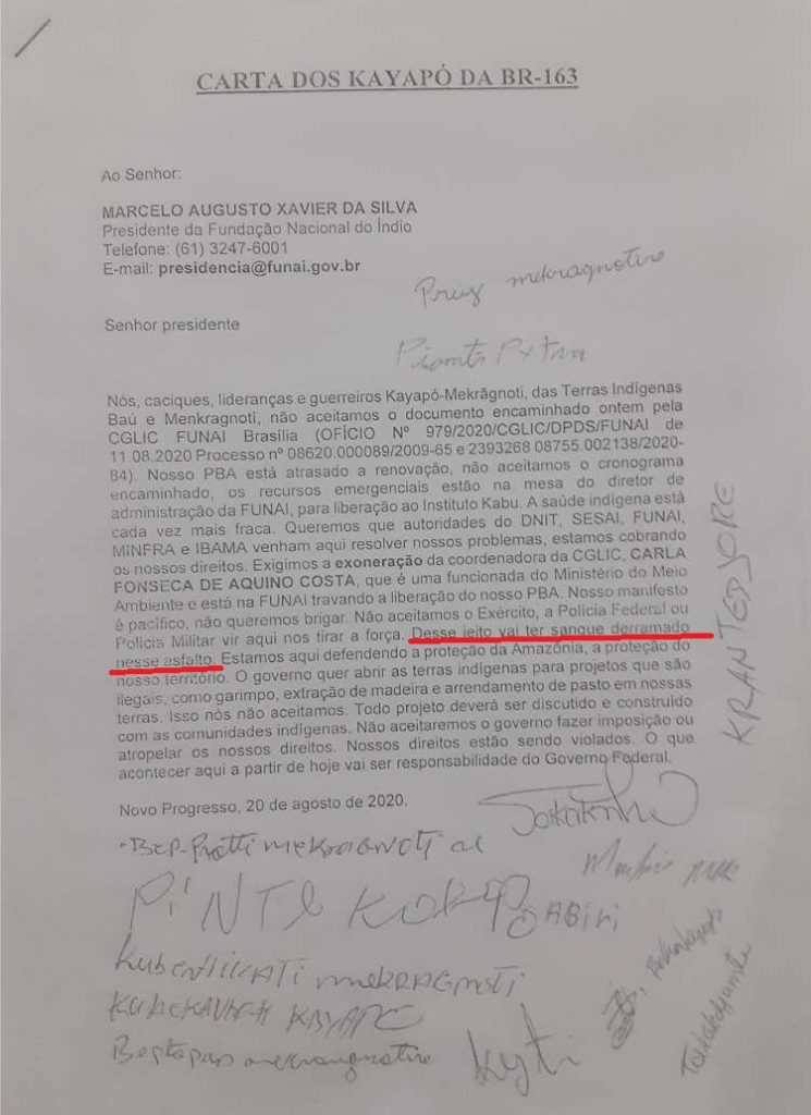 Divulgação Kayapo