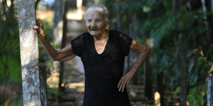 Filomena alcançou os 117 anos e morreu em Marabá nesta quinta-feira, no aconchego de filhos, netos, bisnetos e tataranetos (Foto:Reproodução)