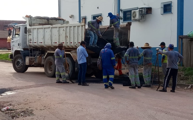 Geração de emprego  em Novo Progresso. (Foto:Divulgação)