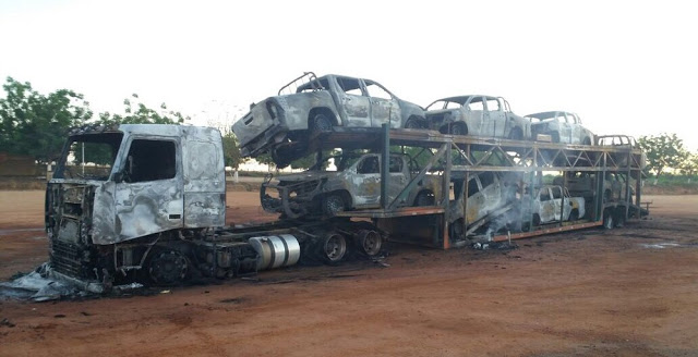 PF investiga incêndio de oito carros do Ibama em Cachoeira da Serra 