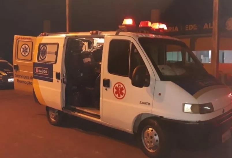 Polícia apreendeu carga escondida dentro de ambulância em MS — Foto: PRF/Divulgação Por Graziela Rezende, G1 MS