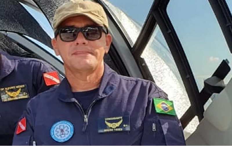 Coronel Mauro Tadeu morreu em acidente de avião — Foto: Divulgação