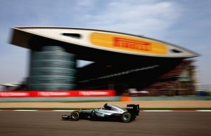 SHANGHAI, CHINA - APRIL 17: Nico Rosberg of Germany driving the (6) Mercedes AMG Petronas F1 Team Mercedes F1 WO7 Mercedes PU106C Hybrid turbo on track during the Formula One Grand Prix of China at Shanghai International Circuit on April 17, 2016 in Shanghai, China.  (Photo by Clive Mason/Getty Images)