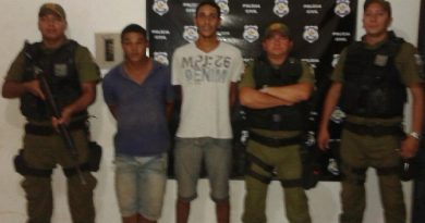 Policias Militares que efetivaram a prisão.