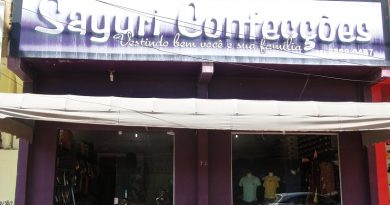 (Foto: Jailson Rosa/ Loja Sayuri Confecções alvo de arrombamento e furto nessa madrugada.)