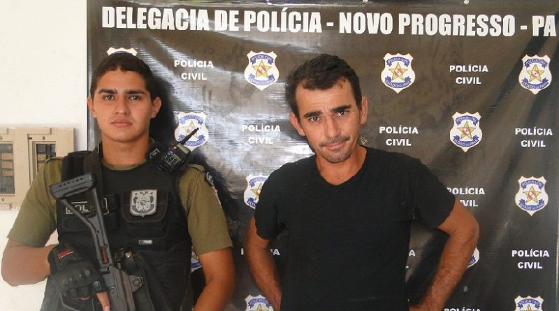 PM Avelange e Preso Wilker Santana de Amaral
(Foto -Jailton rosa Jornal Folha do Progresso )