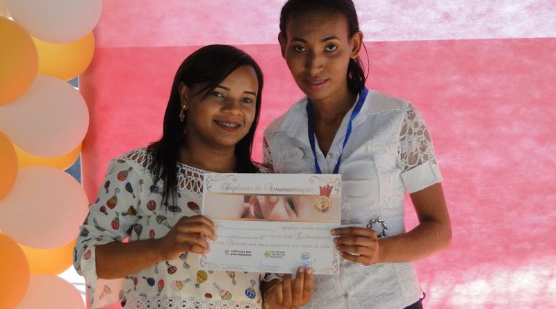 1ª Primeira semana mundial da amamentação e incentivo ao aleitamento é comemorada em Novo Progresso.